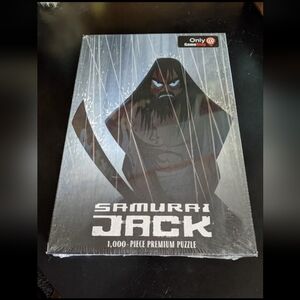 Samurai Jack Fury 1000 Piece Puzzle 19" x 27" Only At GameStop Sealed